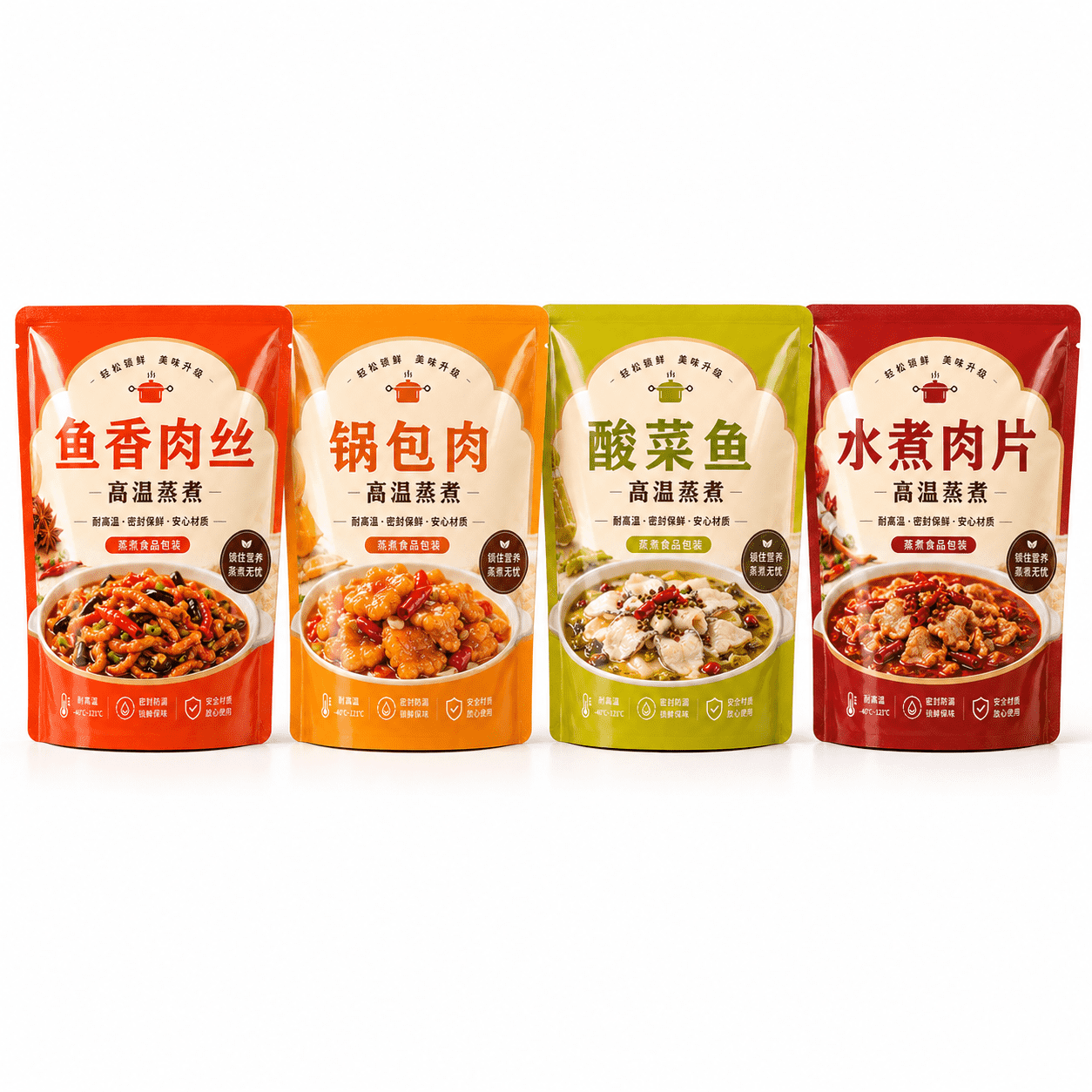 高温蒸煮自立袋麻辣鸡块系列图_compressed
